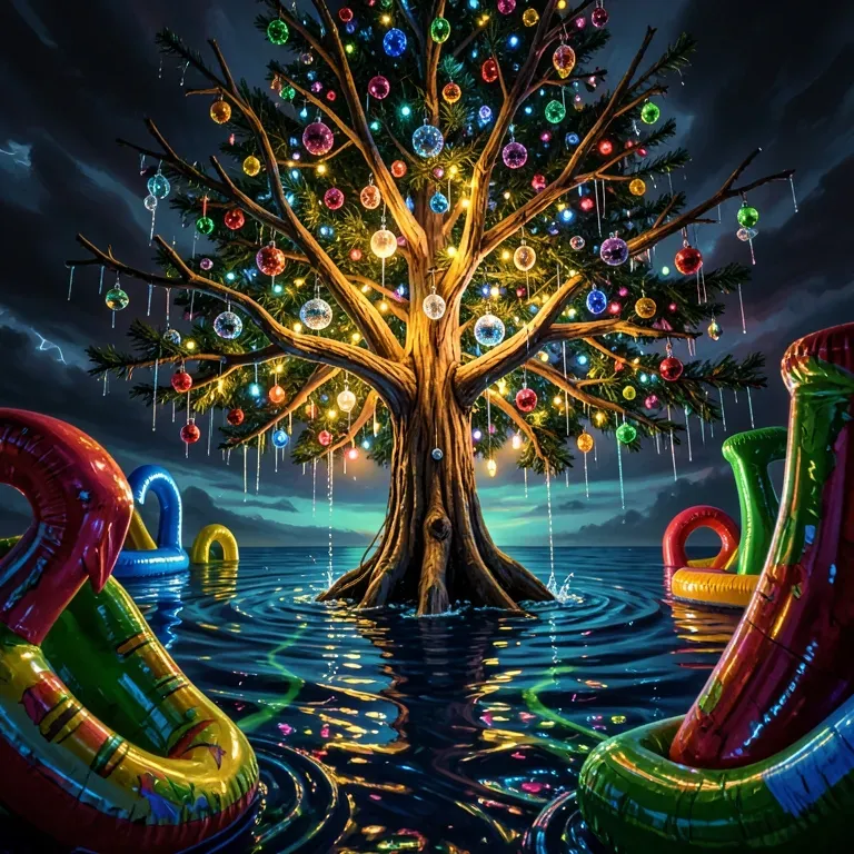 Webers Christmas tree (Merry jewels-mas!)