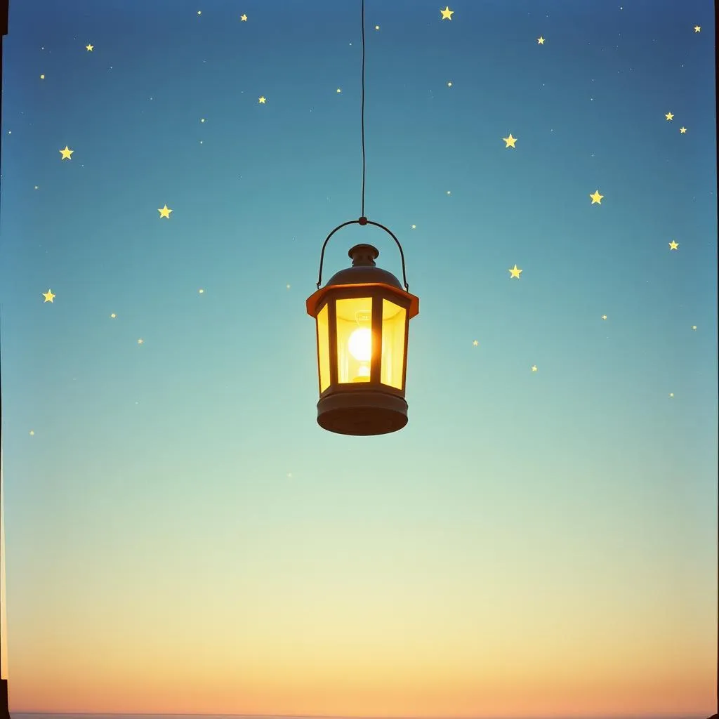 The light you left behind.