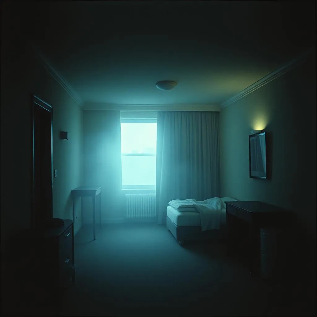 This hotel is haunted