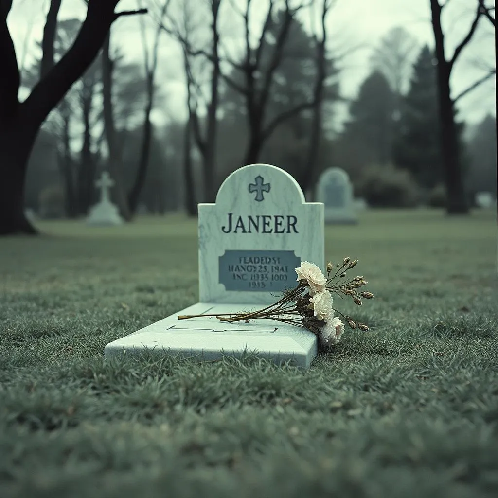 I stand at your grave alone