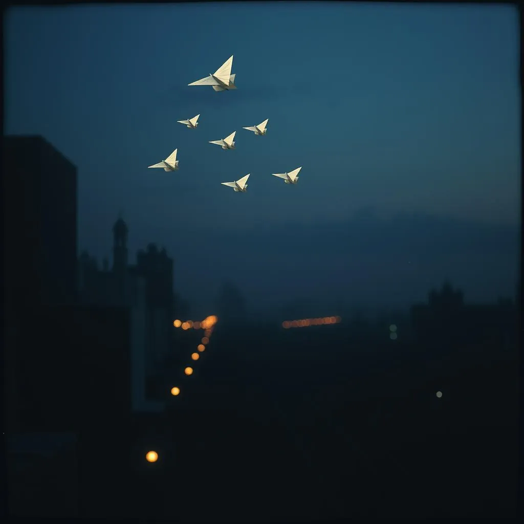 Paper planes