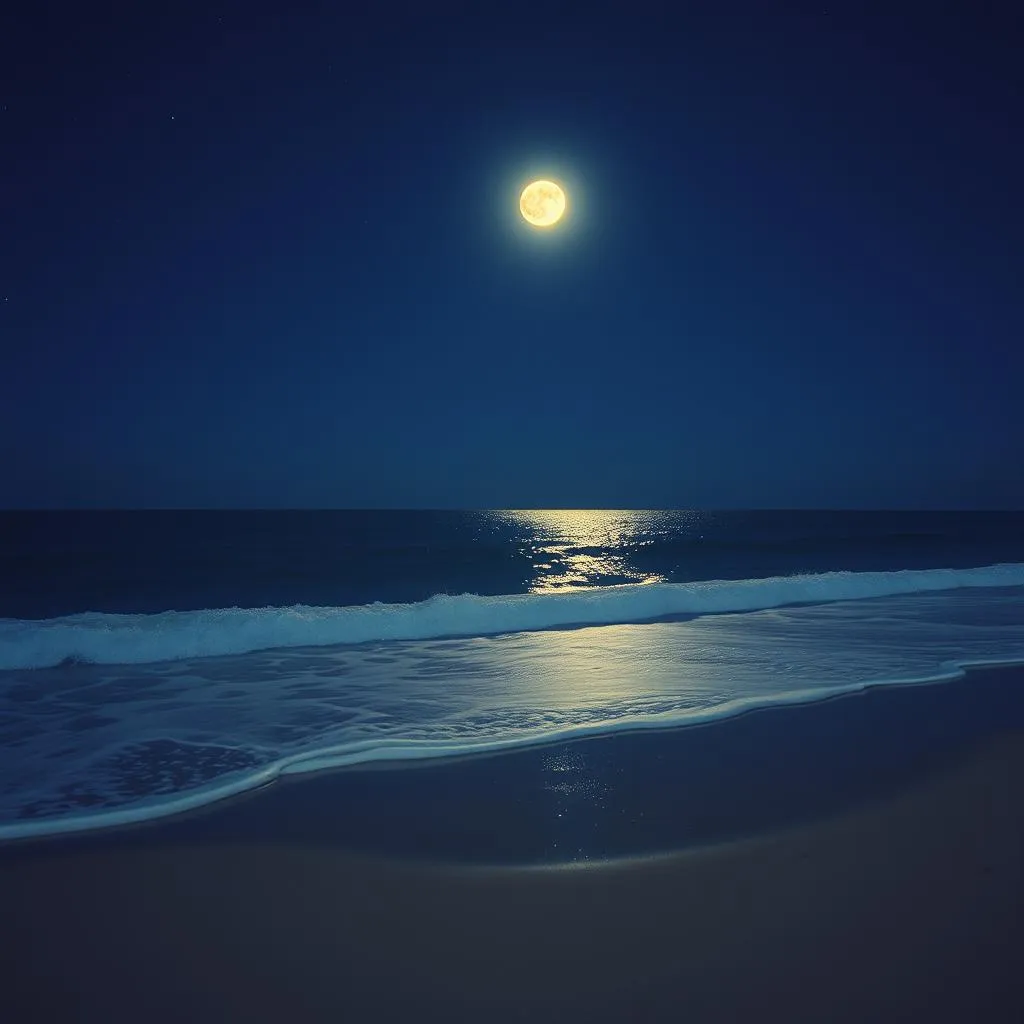 A Moonlit Stroll in Vietnam