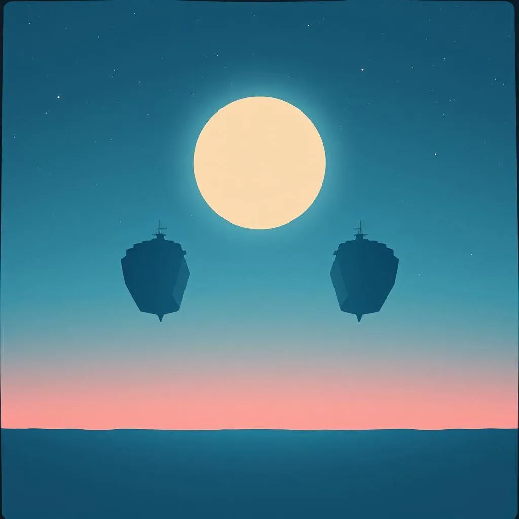 Two Ships in the Night