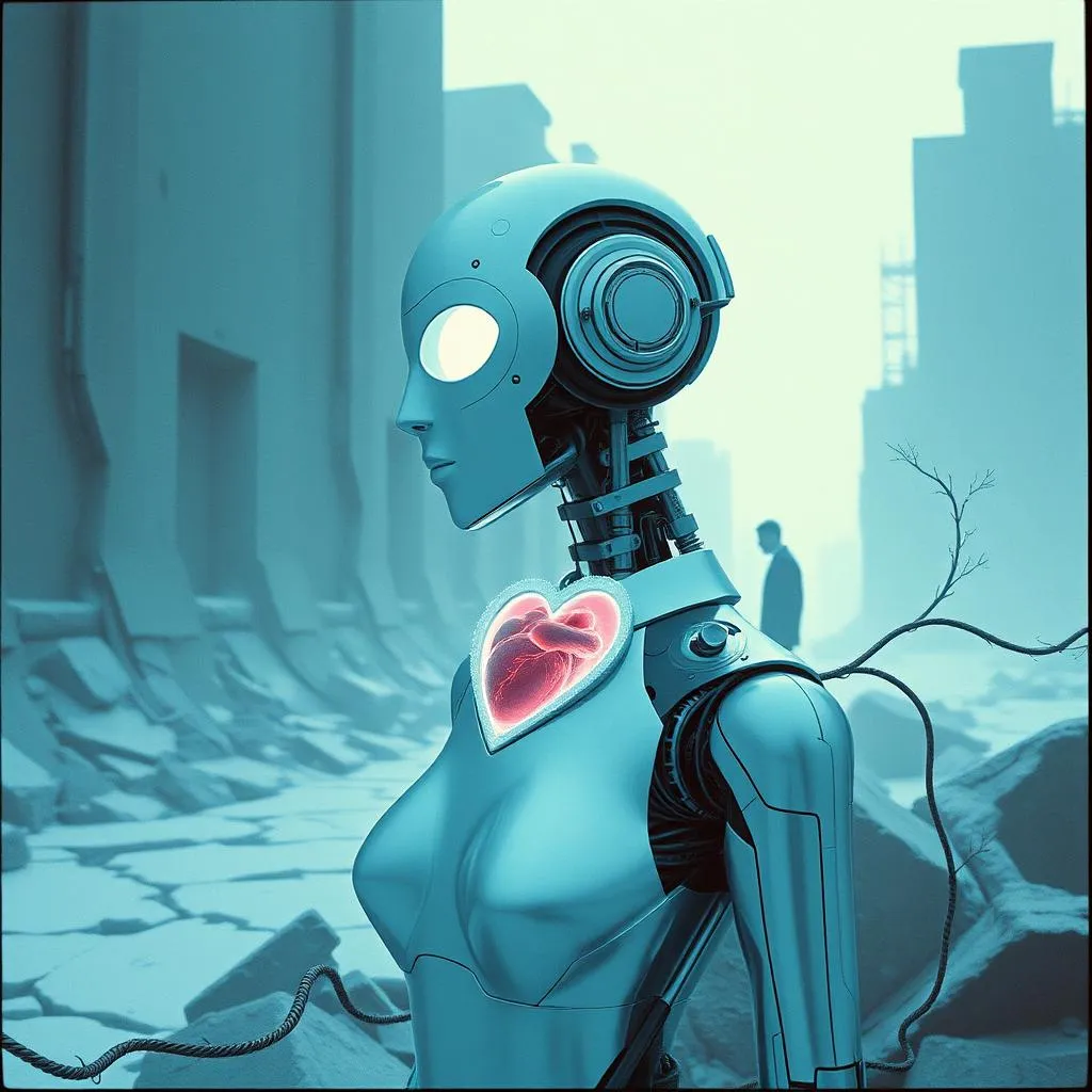 Roboterfrau