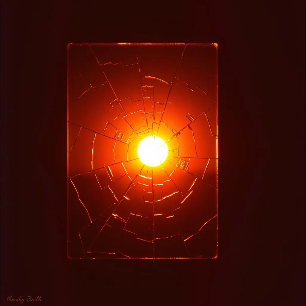 Shattered Glass and Gold