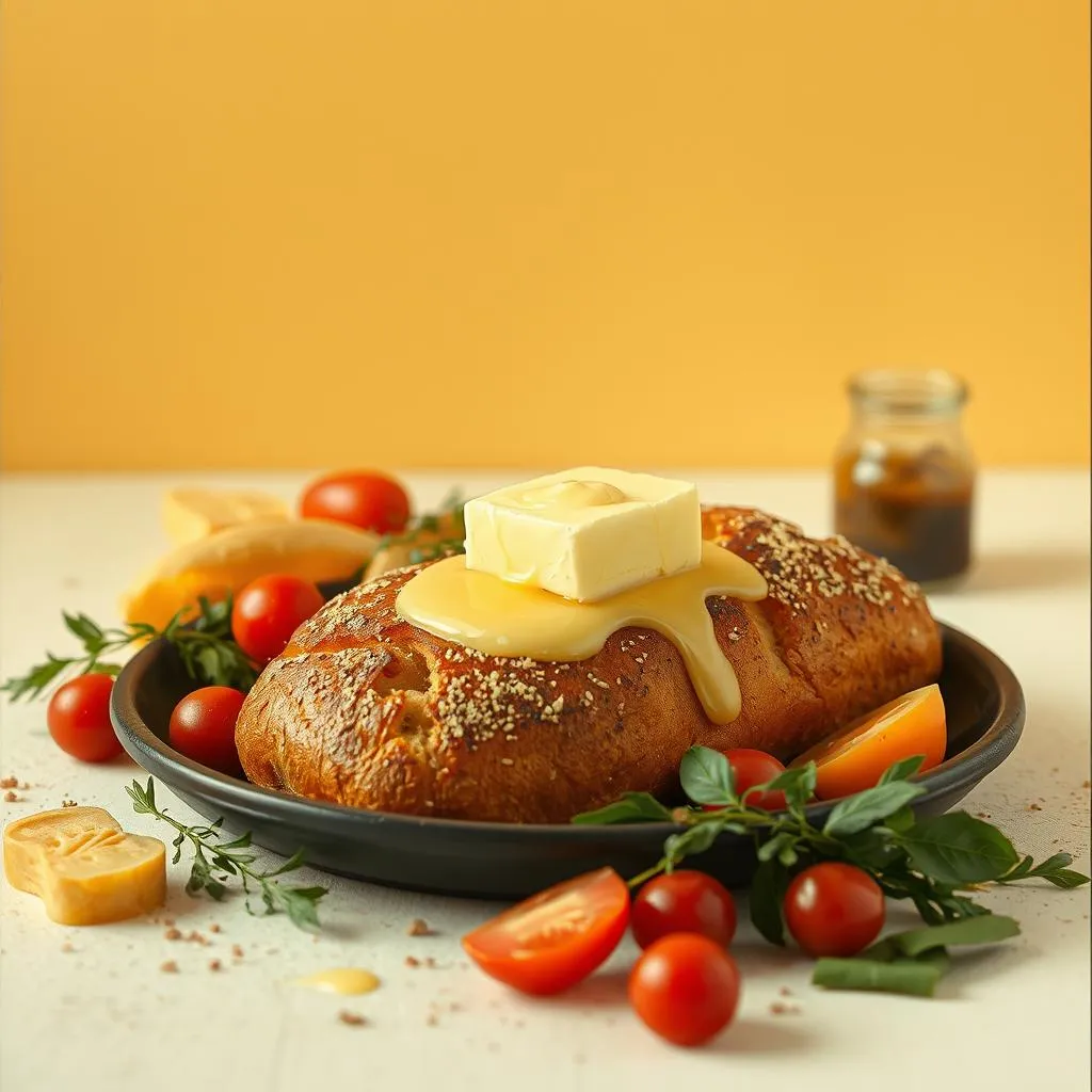 Pan con mantequilla que rico