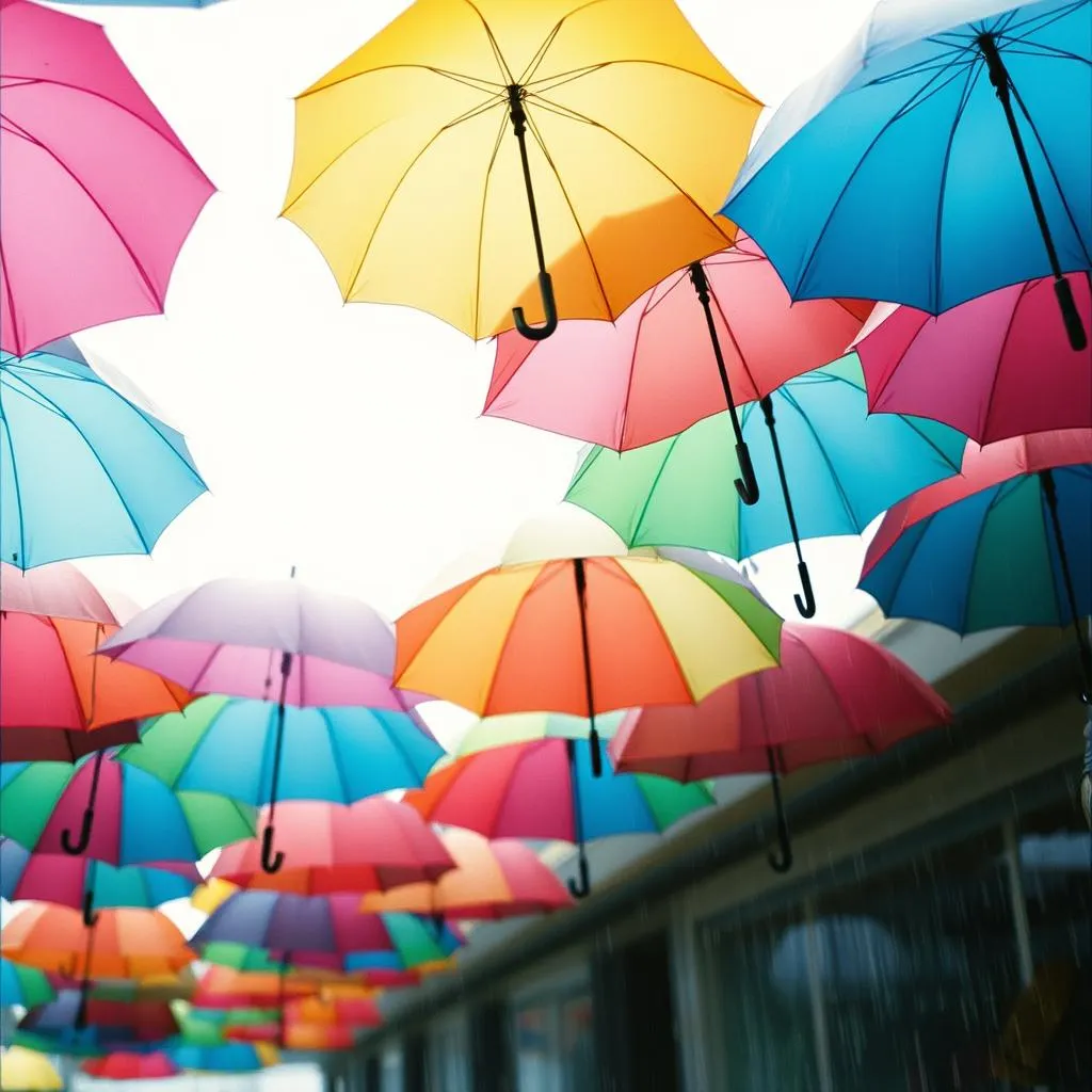 Sonnentanz im Regen