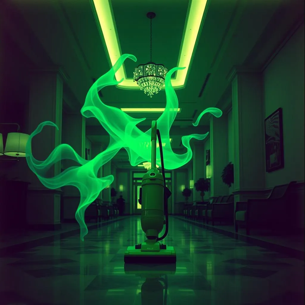 Ghostly Pursuit in the Haunted Hotel