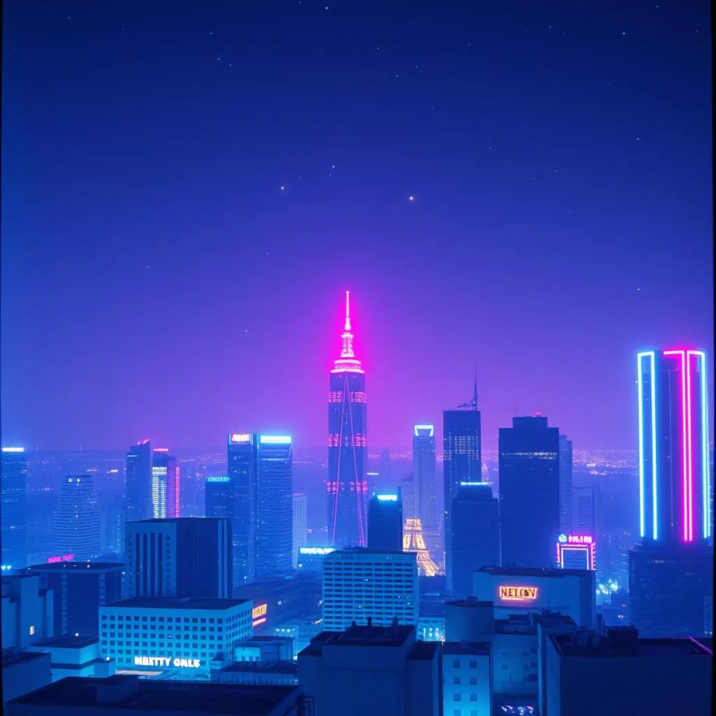 Lichter in der Nacht