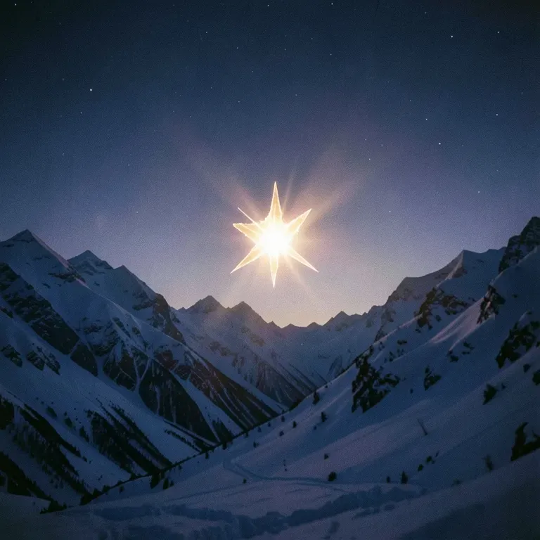 Star fall & night