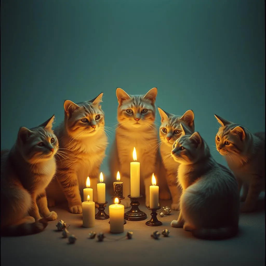 СЕКТА КОТОВ С ЛИЦАМИ ЛЮДЕЙ
