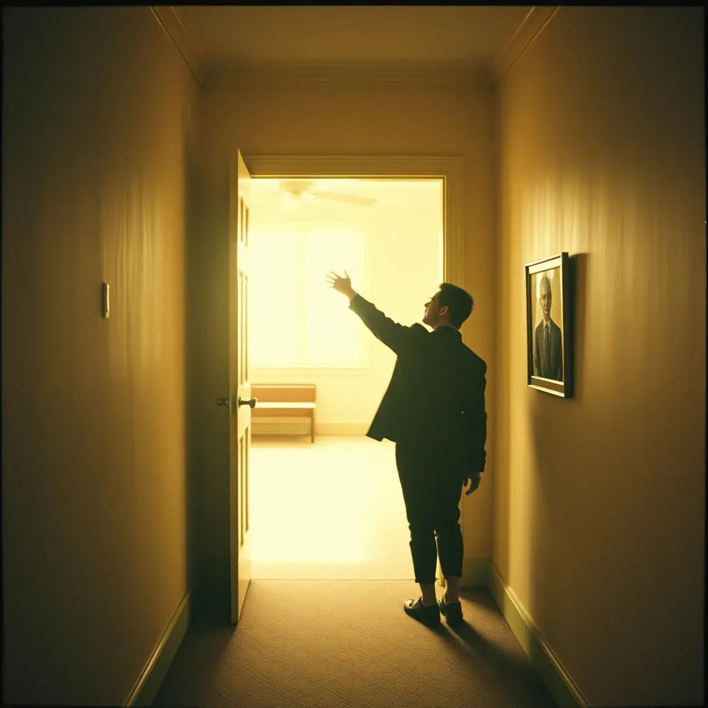 Standing in the hall