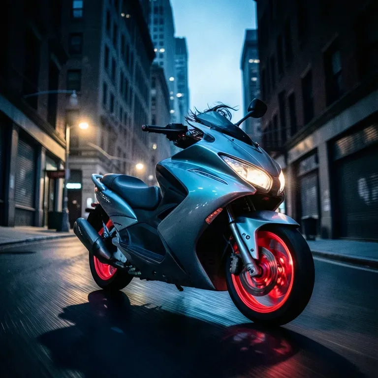maneuver Moped maneuver