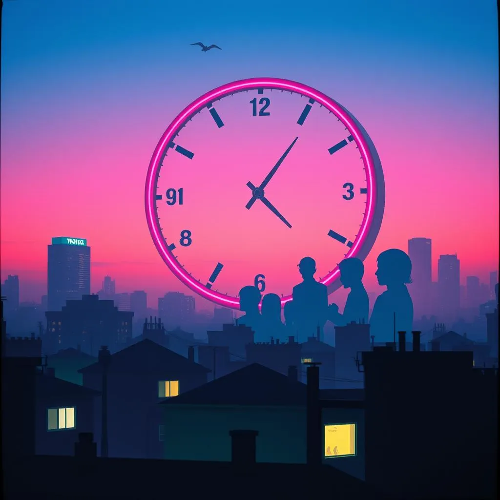 Tick Tack Zeit des Lebens