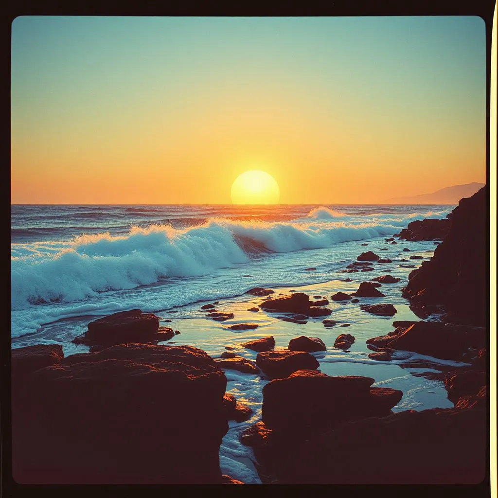 High tide