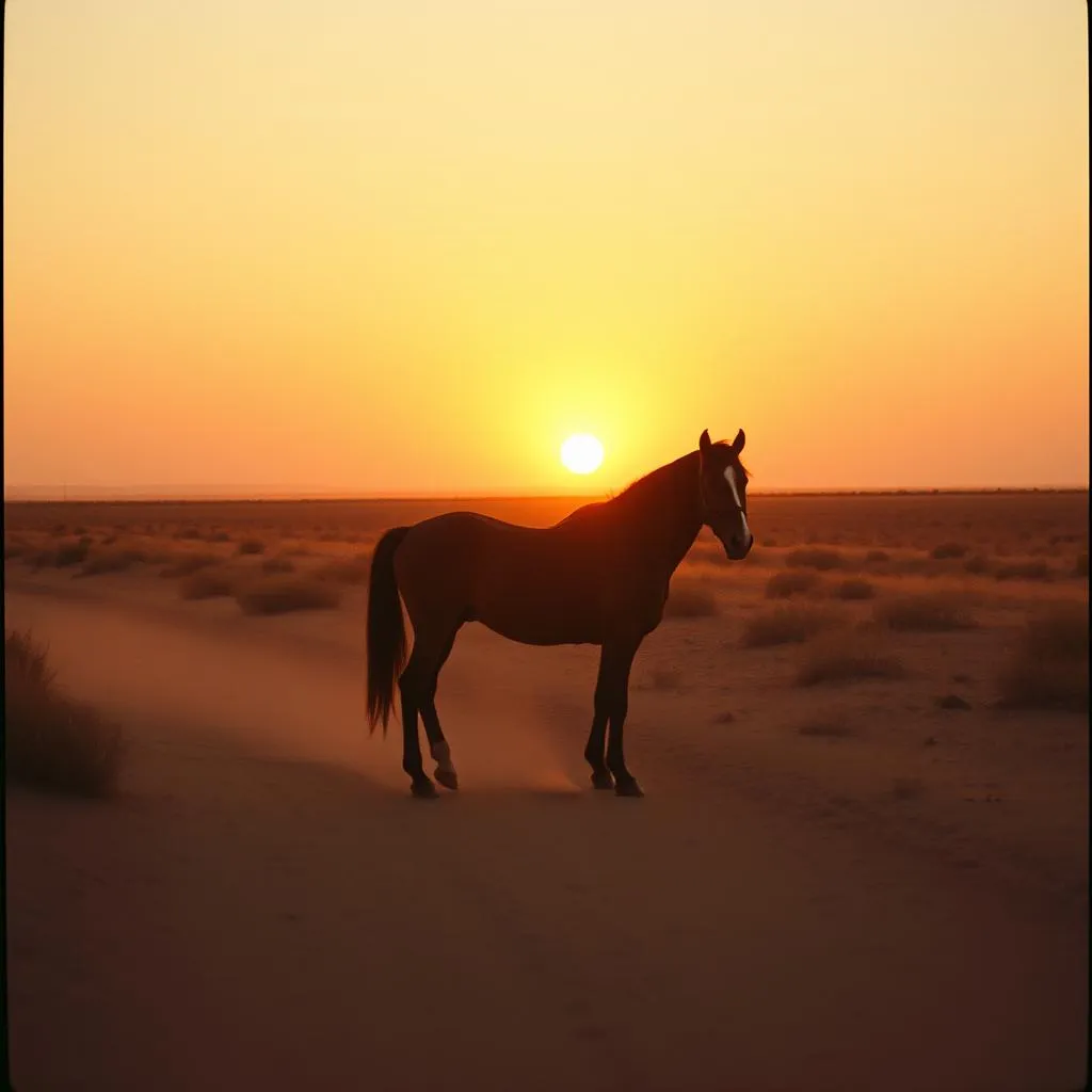 Outlaws Ride at Dusk