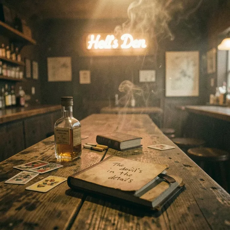 Hell's Den Whiskey Weed An Women, My Three Sins