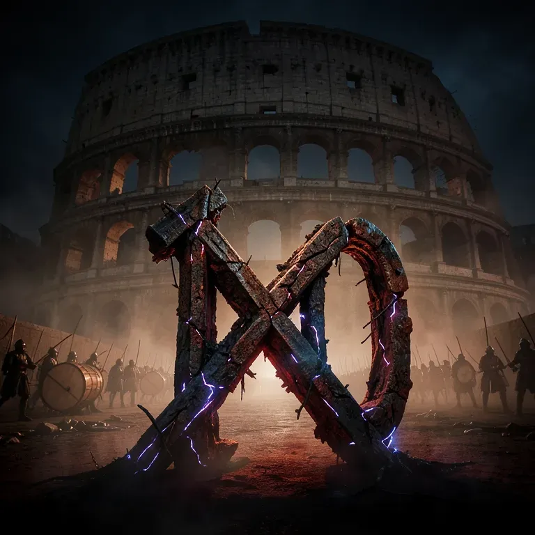 Roma Gabba Helm voll drauf