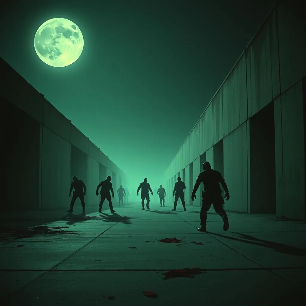 ZOMBIES AT THE HOOD