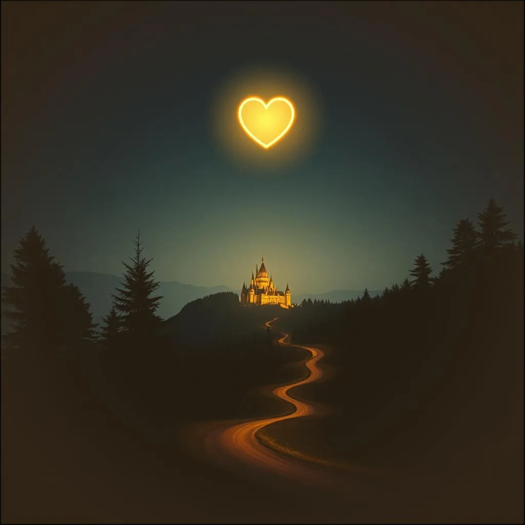Herz aus Licht