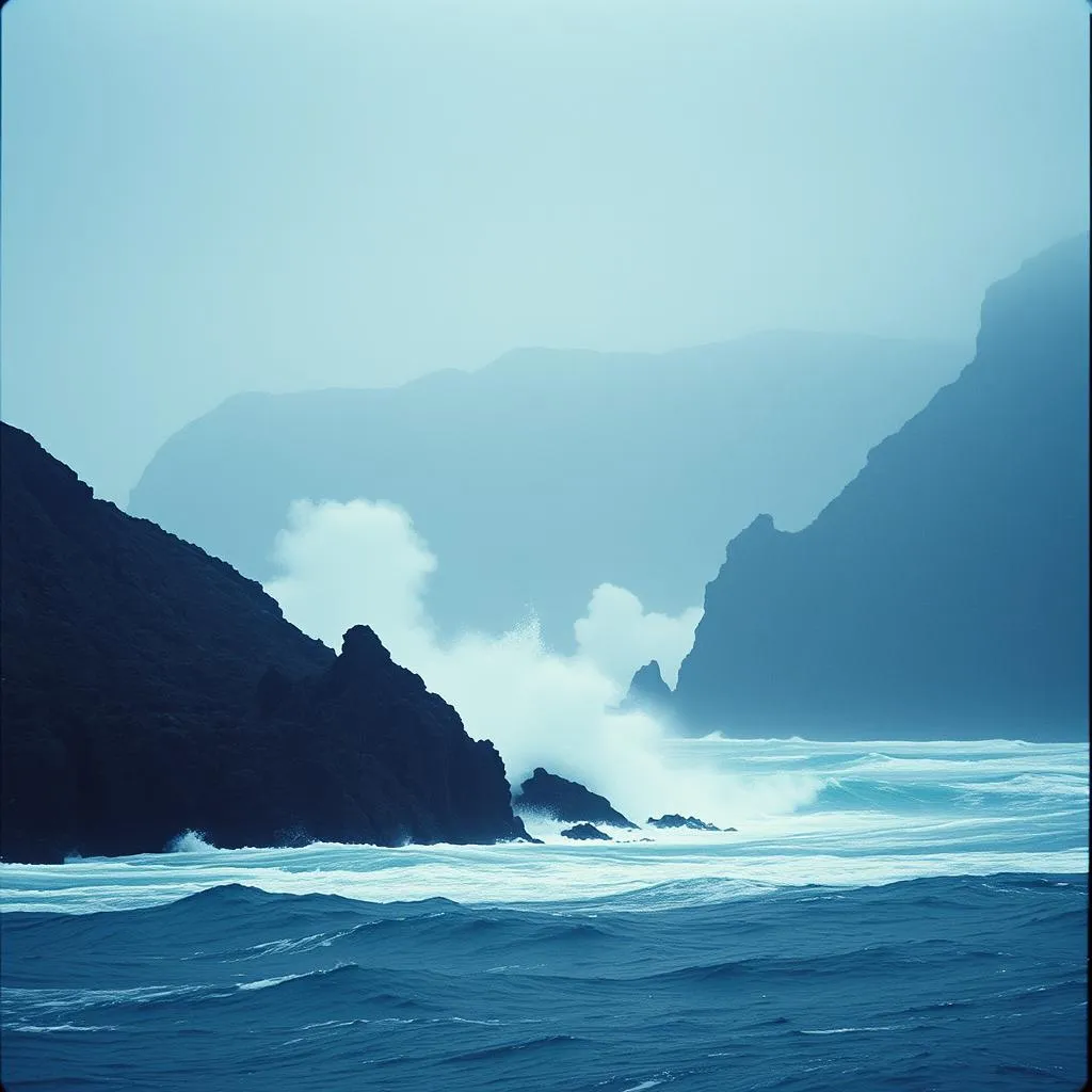 Edge of the hurricane