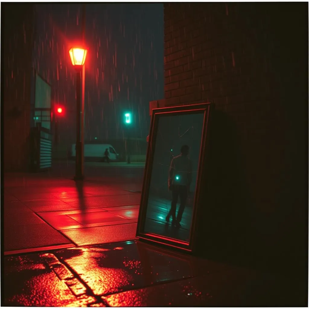 Shadow On The Corner