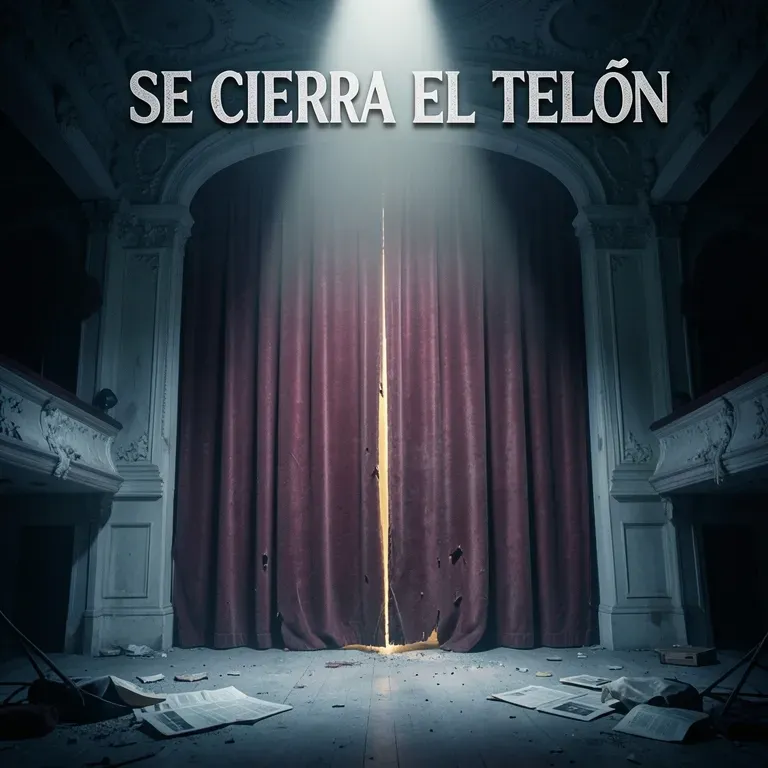 Se cierra el telón