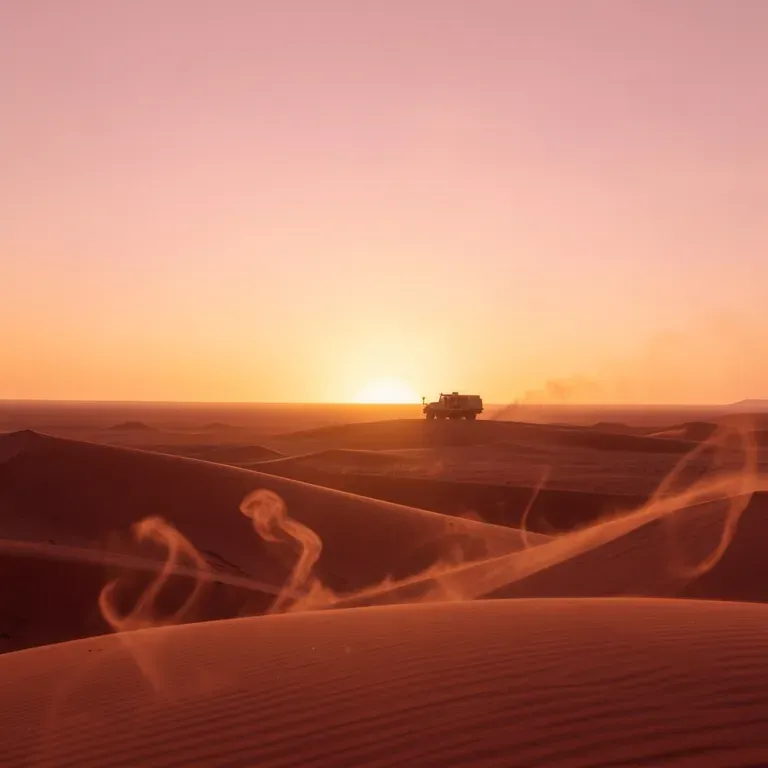 Sunsets on Mars