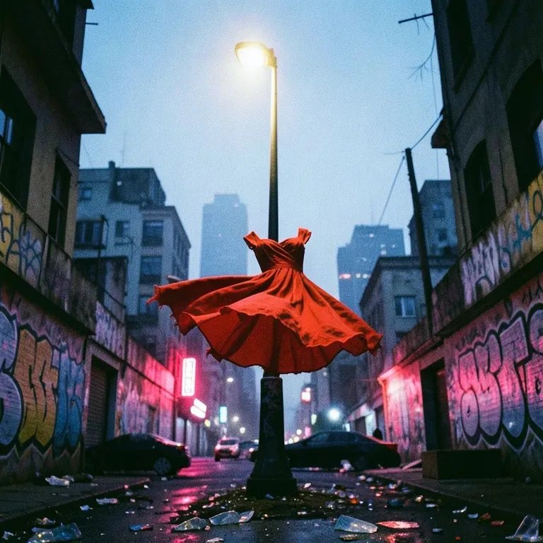 Red dress
