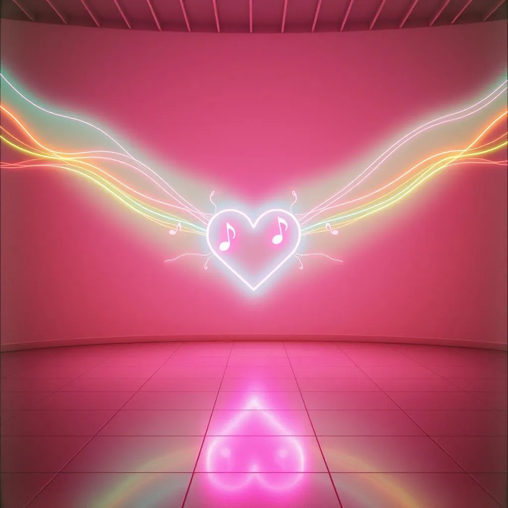 Heartbeats in Neon