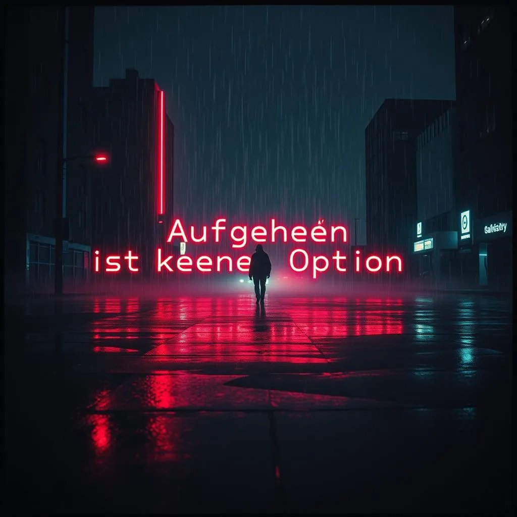Aufgeben ist keine Option
