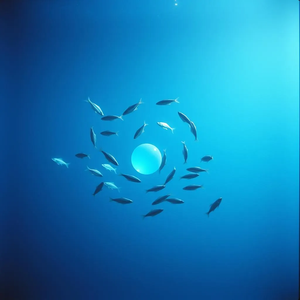 Blue sea