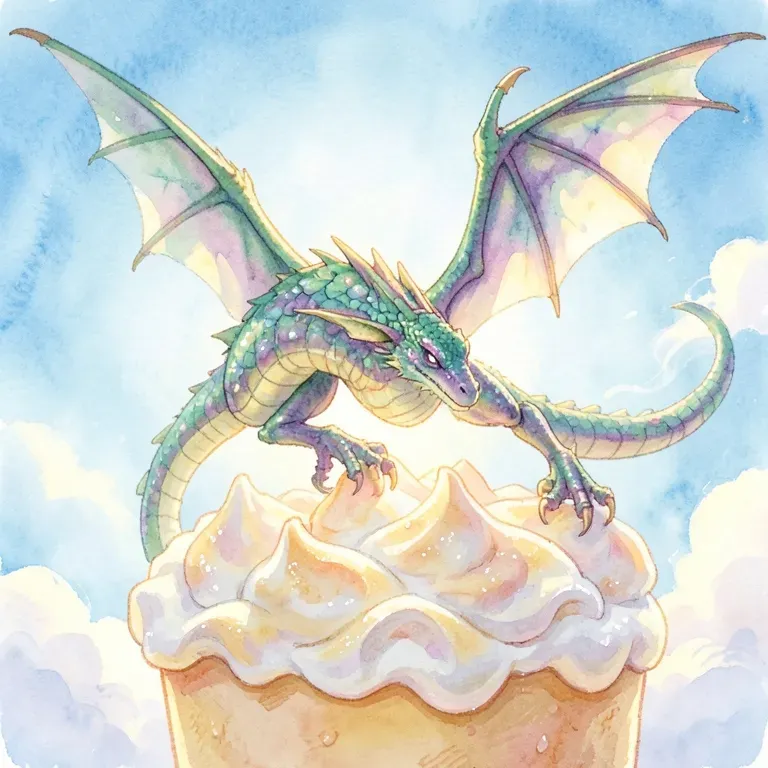 Marshmallow Dragon