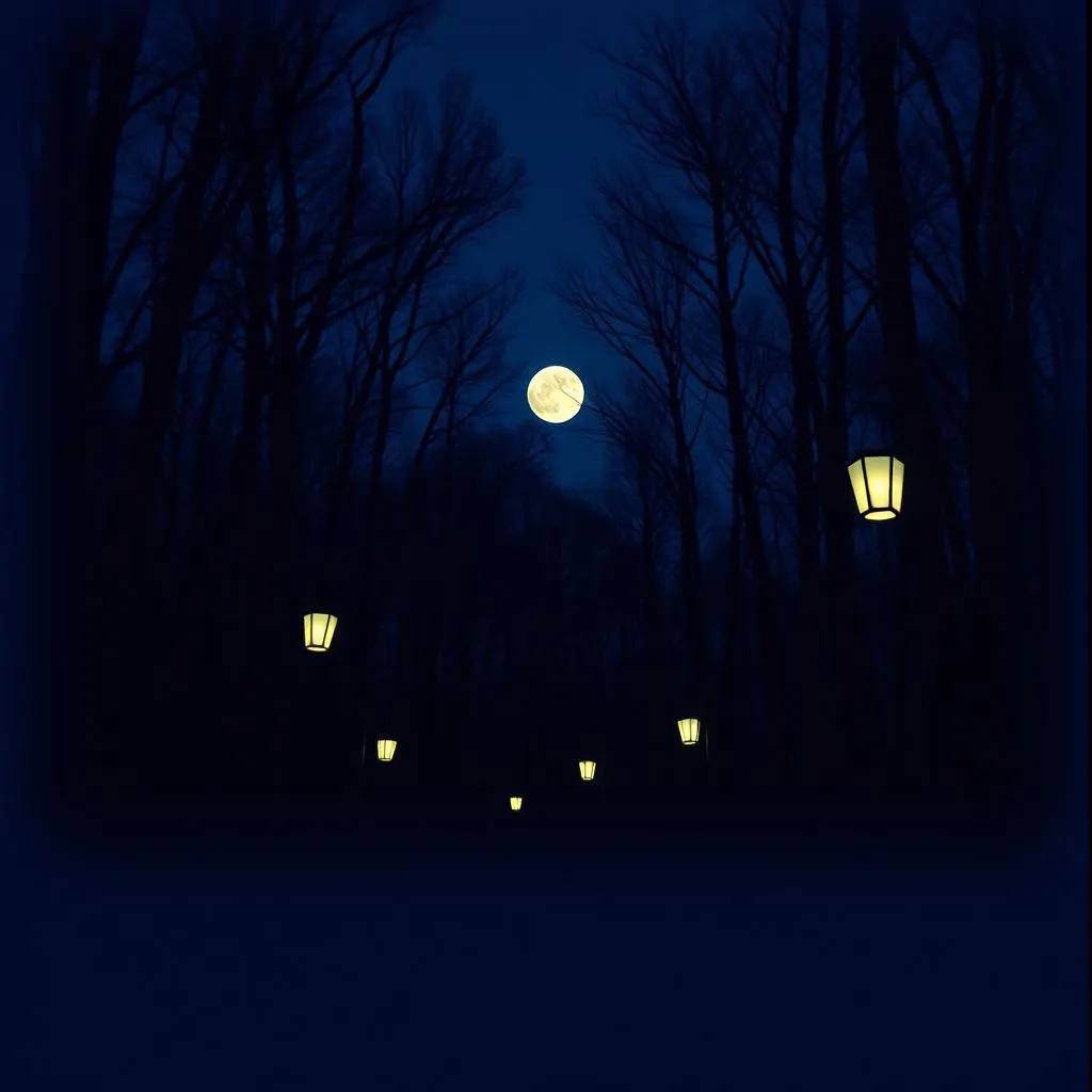 Trapped in the dark