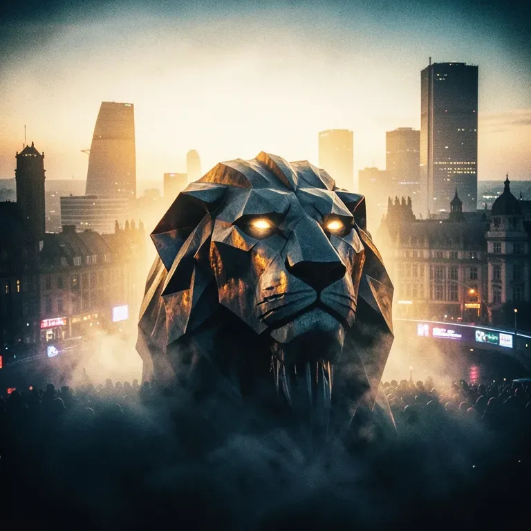 Three lions take it home