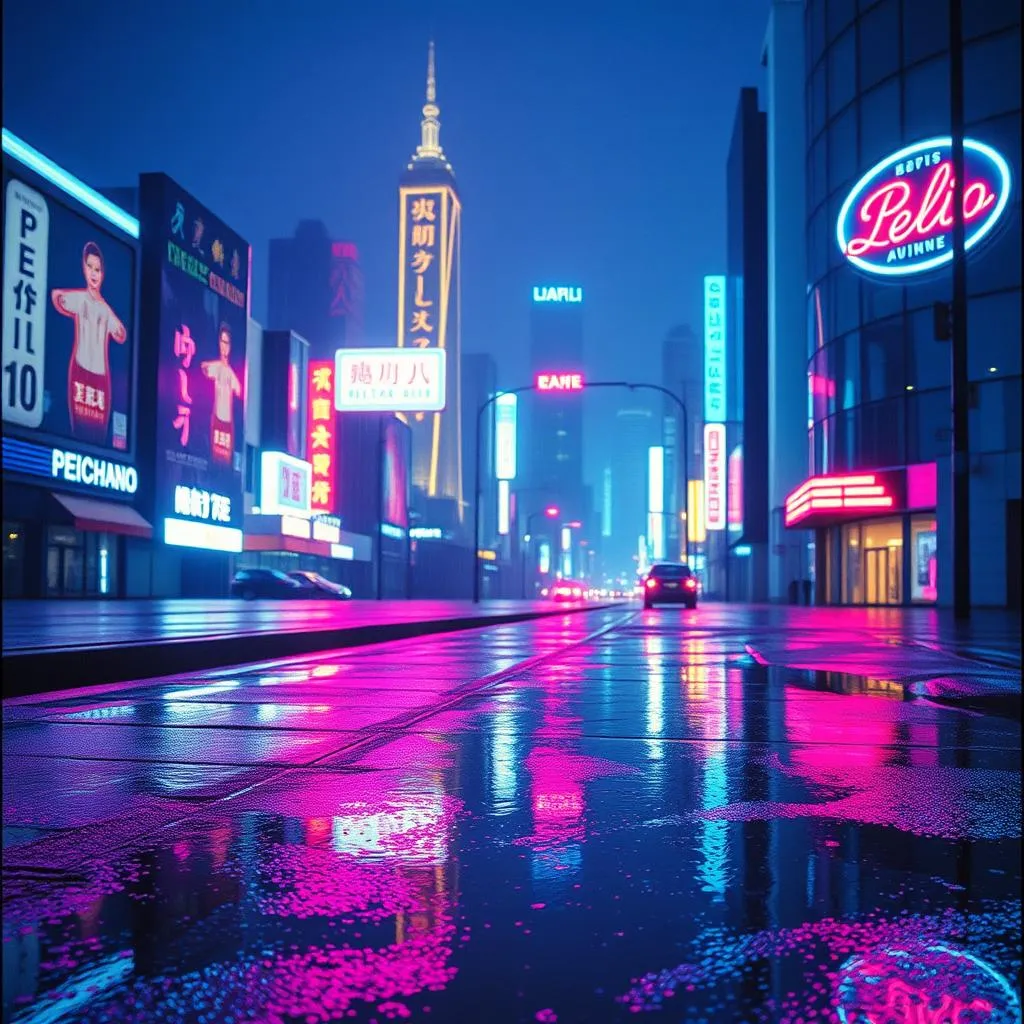 Neon Skies