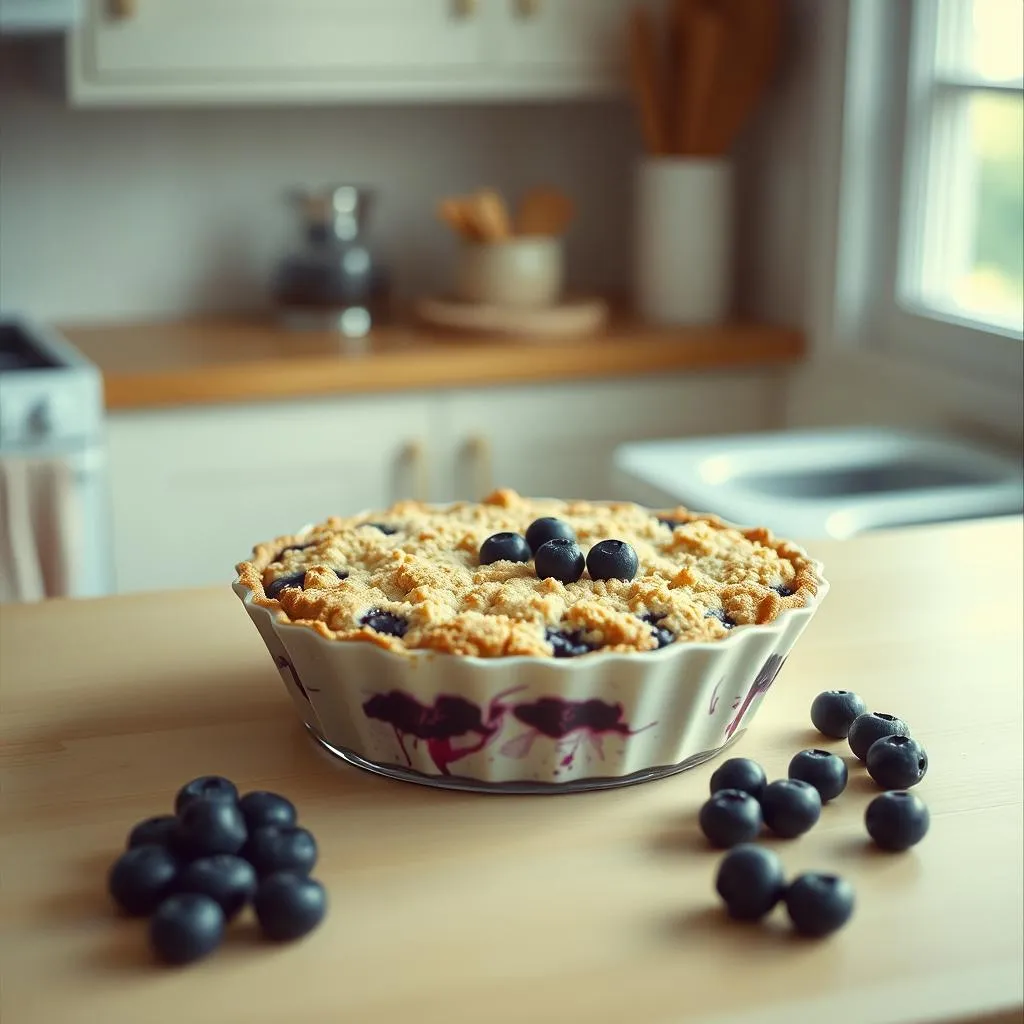 Like A Blueberry Crumble Pie