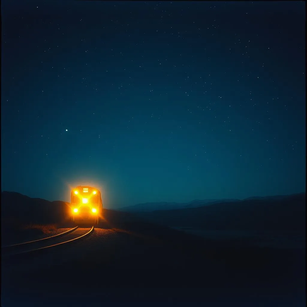 The train has passed
