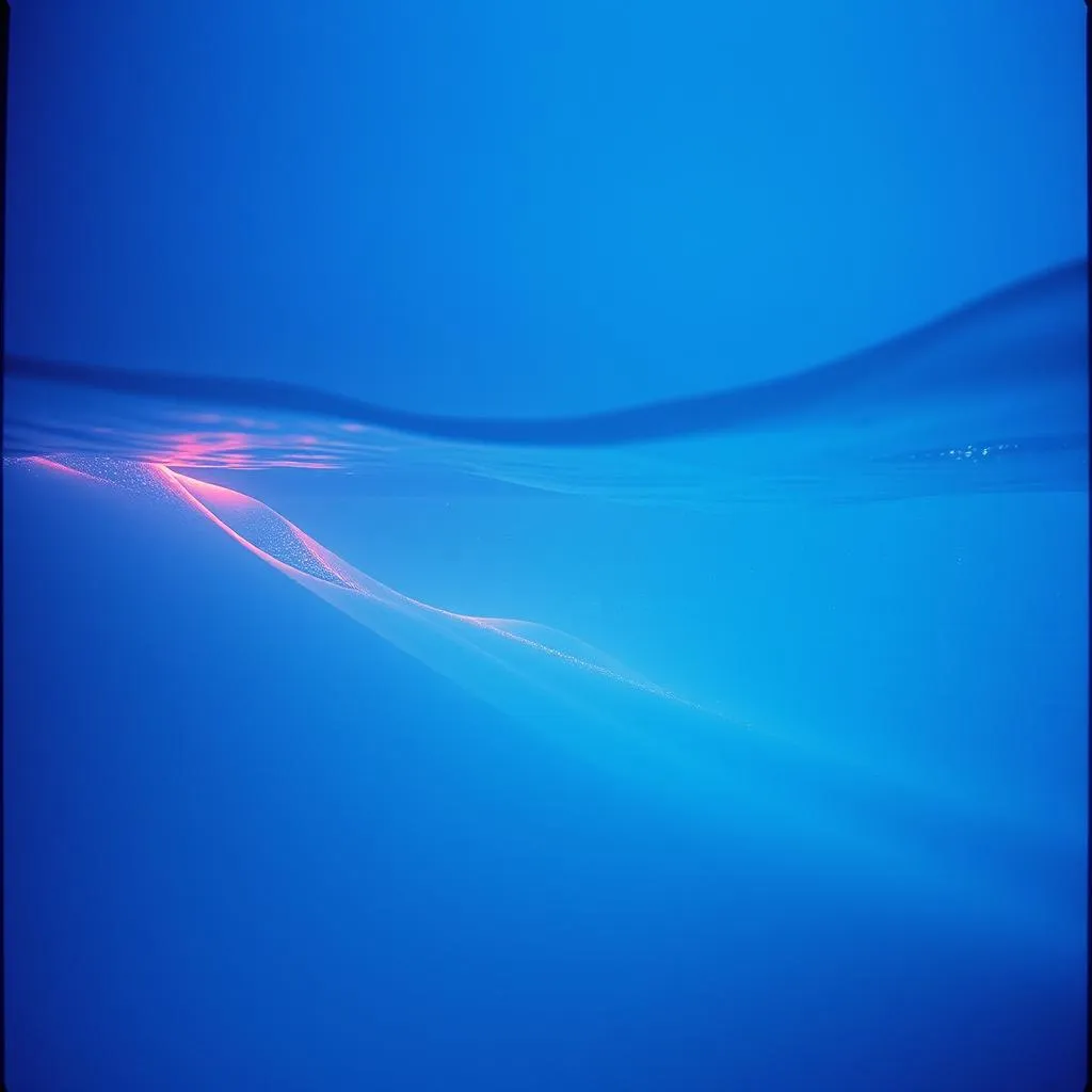 The sea
