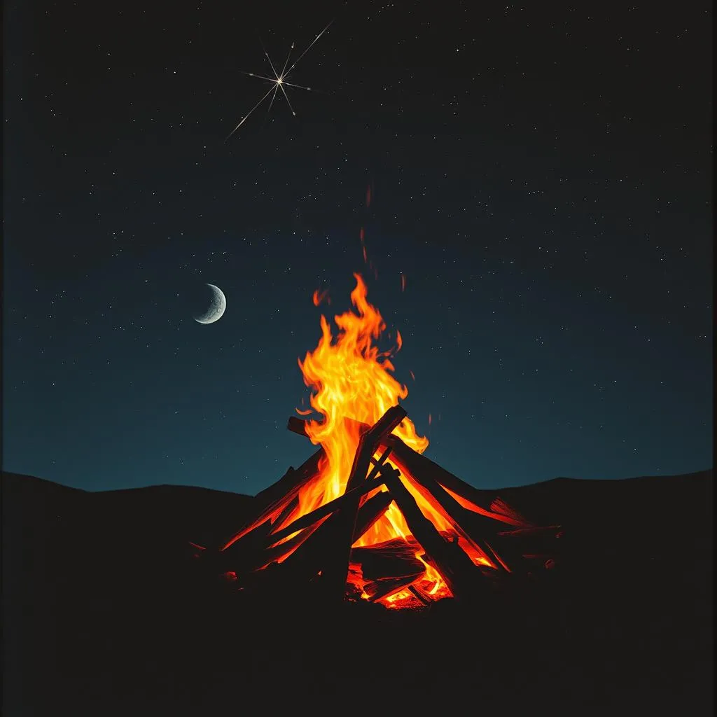 Blazin 'through the night"