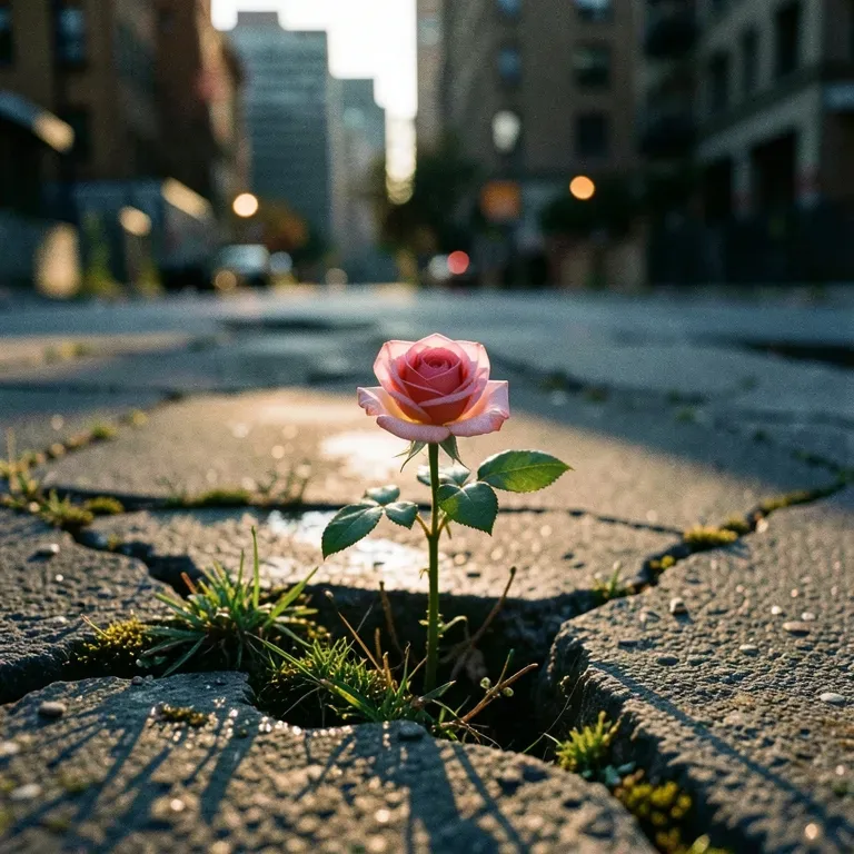 Pavement Rose