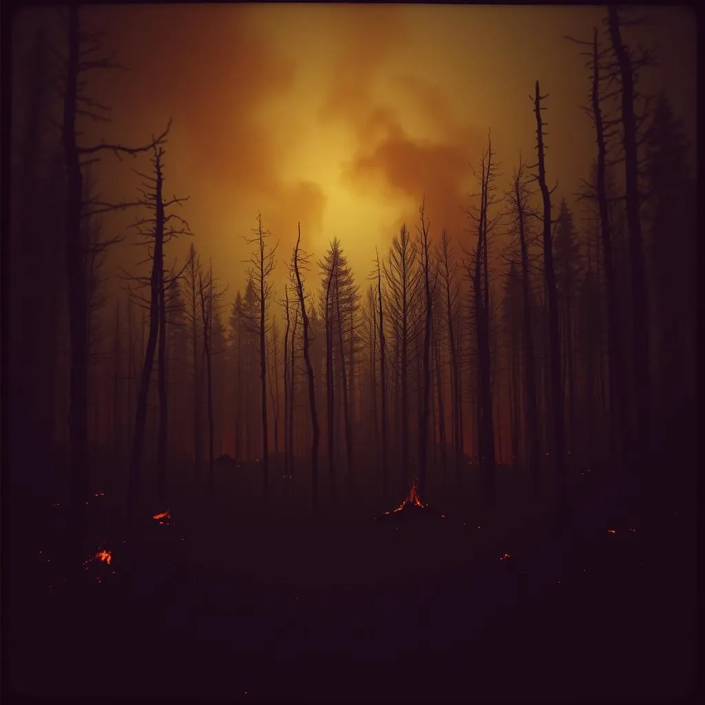 Ashes in the wind