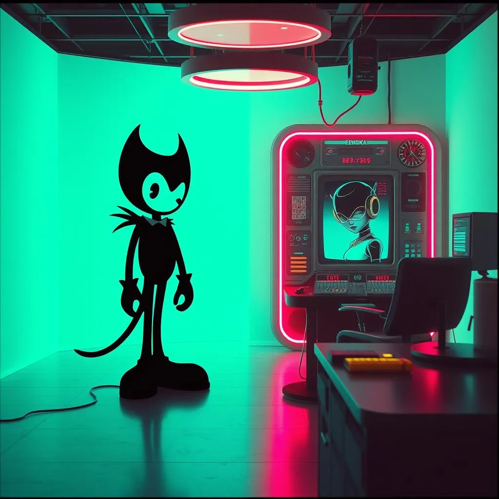 BENDY VS. MONIKA