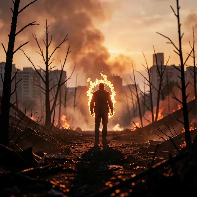 Beauty out of ashes