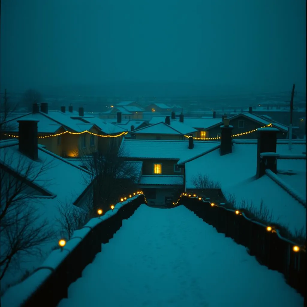 Waiting for the Christmas Lights