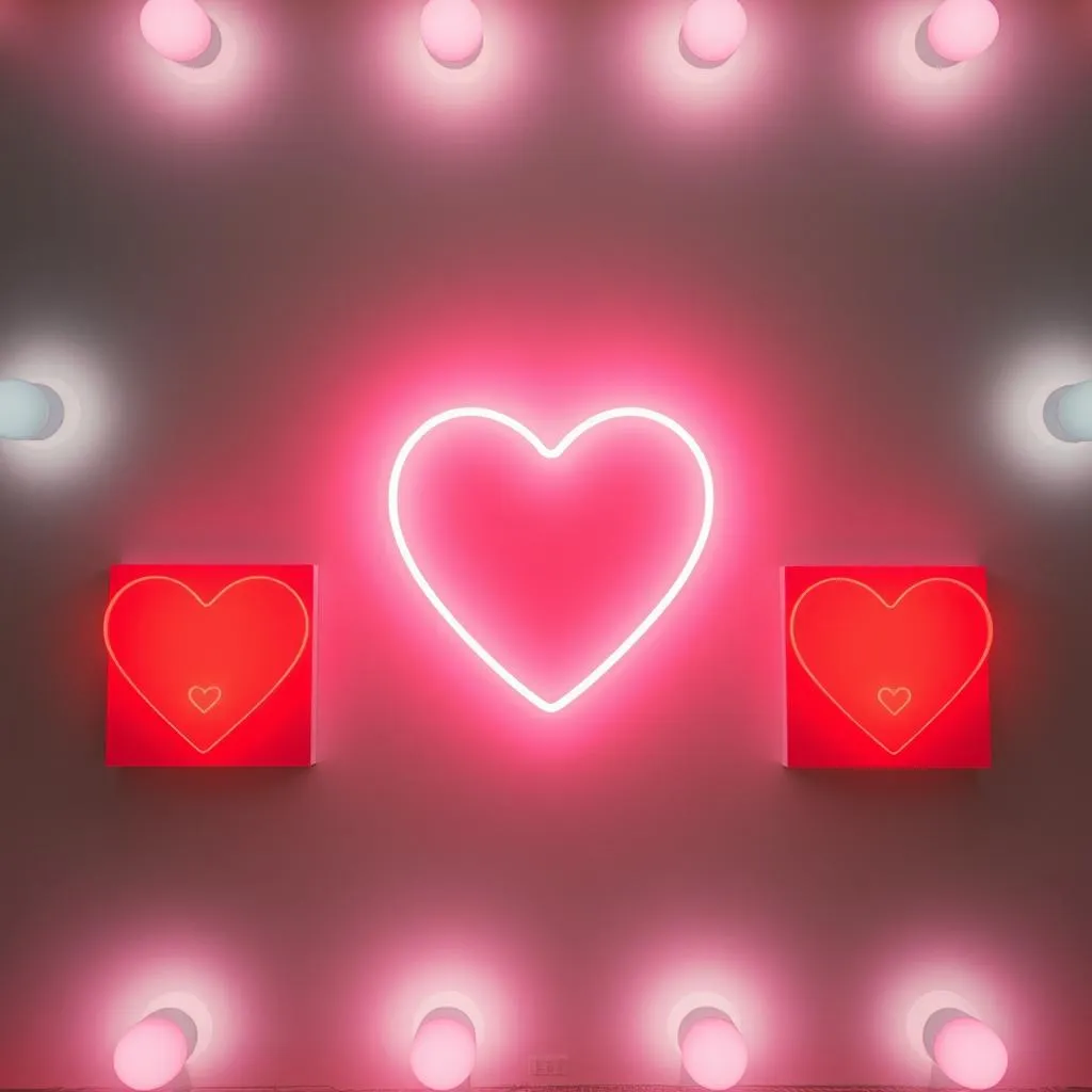 Neon Hearts
