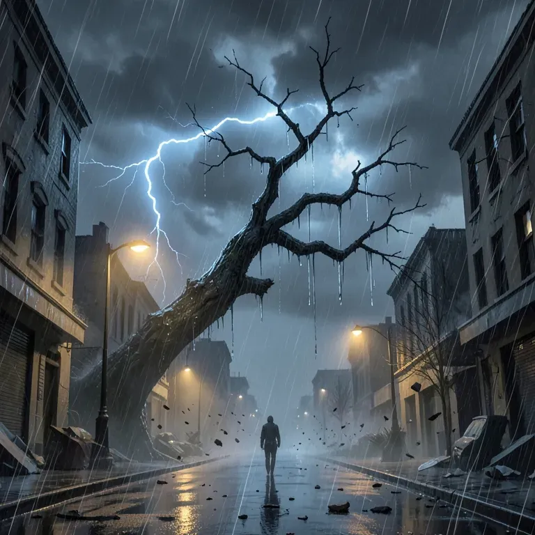Quando a chuva cai