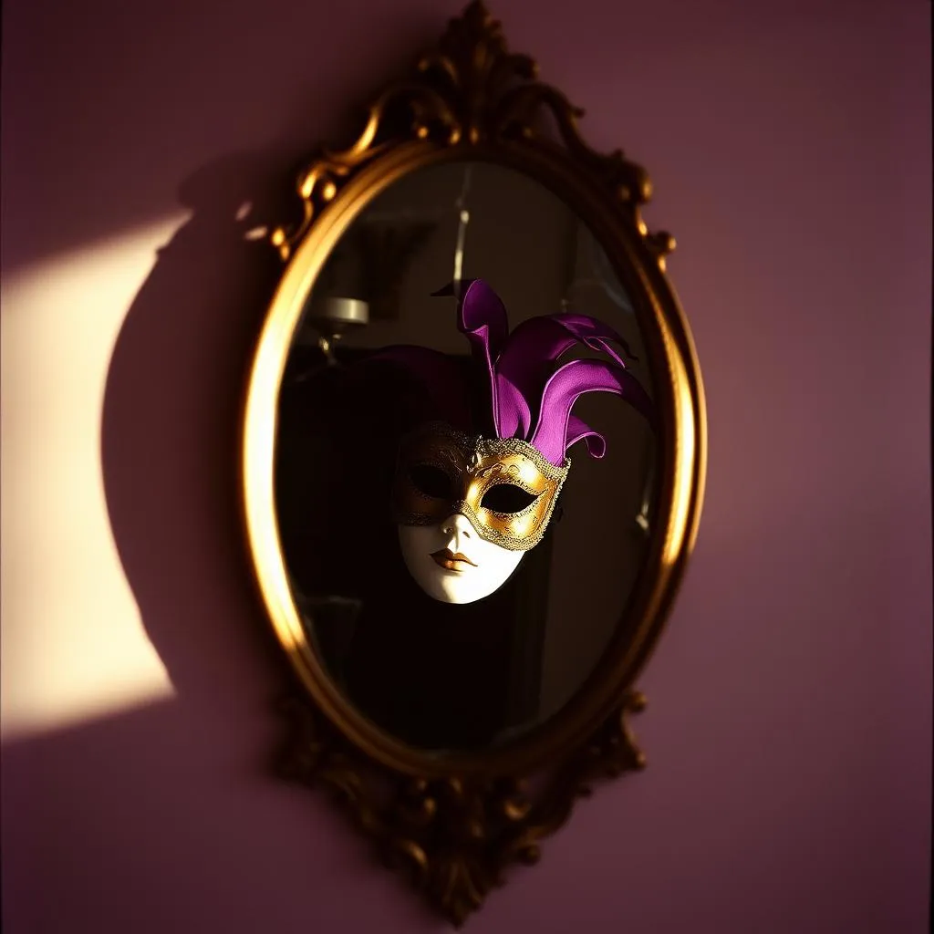 Behind the mask