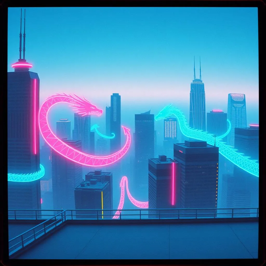 Awakening in the Neon Dream