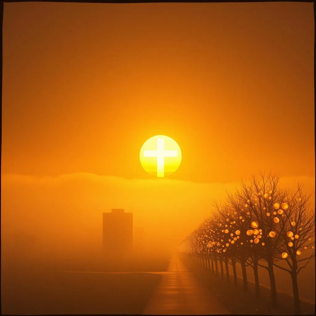 Jesus on his way